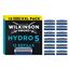 Wilkinson Sword - Hydro 5 Rasierer für Männer, 12 Ersatzklingen, Feuchtigkeitsspendende Gel-Pools und umklappbarer Trimmer