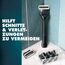 Gillette Intimate Rasierklingen für den Intimbereich, 4 Intimrasierer Ersatzklingen für Nassrasierer mit Gleitstreifen für eine sanfte Anwendung, dermatologisch getestete Klingen für Rasierer