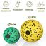M.S.Lemberg Faszienball klein Set - Massageball für gezielte Selbstmassage von Faszien, Verspannungen, Triggerpunkt u.v.m. - Faszienkugel Massagekugel für Ganzkörper Massage - 2X Ball 8cm & 6cm