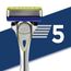 WILKINSON SWORD - Hydro 5 Rasierklingen für Männer | Feuchtigkeitsspendendes Gel und umklappbarer Trimmer | Packung mit 12 Rasierklingen