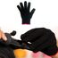 Professionelle Hitzebeständige Handschuhe für Das Haarstyling Hitze für Locken, Glätteisen und Lockenstab