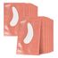 Lunamoon Augenpads für Wimpernverlängerung Wimpern Pads Wimpernverlängerung Pad Eyelash Pad Wimpern Färben Pad Wimpernlifting Pad Eye Gel Patch for Eyelash Extensions 50Paar(Willowleaves Pink)
