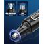Nasenhaartrimmer, USB Wiederaufladbar Nasenhaarschneider 3 in 1 Set Ohrhaarschneider mit Doppelschneideklingen, Professioneller schmerzfreier Augenbrauen und esichtshaartrimmer für Männer und Frauen