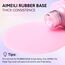 AIMEILI Rubber Base Gel Soak Off UV LED Rubber Base Coat Nägel Unterlack Gel Nagellack Maniküre 10ml (444)