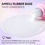 AIMEILI Rubber Base Gel Soak Off UV LED Rubber Base Coat Nägel Unterlack Gel Nagellack Maniküre 10ml (432)