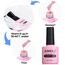 AIMEILI Rubber Base Gel Soak Off UV LED Rubber Base Coat Nägel Unterlack Gel Nagellack Maniküre 10ml (448)