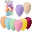 AUAUY 8 PCS Make up Schwamm Set, Foundation Blending Beauty Sponge, Beauty Makeup Schwämme Blender für Flüssigkeit Foundation Puder Sonnenschutz und Creme mit 1 Schwammhalter(Abgeschrägte Form)