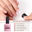 AIMEILI Rubber Base Gel Soak Off UV LED Rubber Base Coat Nägel Unterlack Gel Nagellack Maniküre 10ml (431)