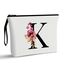 Vavabox A-Z Personalisierte Kosmetiktasche-Geburtstagsgeschenke für Frauen, Mütter, Beste Freundinnen und Brautjungfern (K)