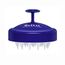 HEETA Kopfhaut Massagebürste für Nasses und Trockenes Haar Sanft Kopfmassage Bürste, Shampoo Haarbürste mit Weichem Silikonkopf für Peeling und Kopfmassage-Blau&Weiß