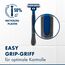 Gillette Blue3 Smooth Einwegrasierer Männer, 6 Rasierer mit 3-fach Klinge, Nassrasierer mit 40° beweglichem Schwenkkopf, Gleitstreifen mit ComfortGel-Technologie