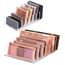 Xespis 2 Stück Lidschatten Organizer, Kosmetik Organizer mit 7 Fächern, Paletten Organizer Schminke für Lidschatten Aufbewahrung
