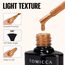 TOMICCA UV Nagellack Braun Set, 4 Farben Herbst Braun Glitzer Collection Gel Nagellack, Soak-Off UV/LED Geschenk für Nagelstudio DIY Home, 8ML