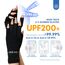 Saviland UV Shield Handschuhe Nägel, Maniküre Handschuhe Professionelle UPF200+ Anti-UV Schutz Fingerlose Handschuh für NagellackProtégez Professionnel les Mains des Lampe U V (Noir)