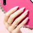 Beetles Farbiger Basis-Gel-Nagellack, 6 Farben Nude-Pink-Gel Nail Polish Pfirsich-Pink neutraler Nagellack transparente Farben Toner Soak-Off-Nagelkunst für Frauen