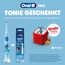 Oral-B Pro Kids Frozen Elektrische Zahnbürste für Kinder — Electric Toothbrush ab 3 Jahren inkl. 1 Aufsteckbürste, Reise-Etui und 2 Putzmodi für Zahnpflege, Blau/Lila