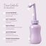 Livella | Intimdusche in Lila (400 ml) – Entwickelt in Deutschland - Für eine sanfte und hygienische Reinigung des Intimbereichs – Mehr Wohlbefinden im Wochenbett – Ideal als Reisebidet und Podusche