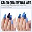 TOMICCA UV Nagellack Blau Glitter Set, 6 Farben Herbst Glitter Gel Nagellack Soak Off UV/LED Geschenk Nicht Giftig und Langlebig Für Starter Nail Art Salon DIY Home, 8ml