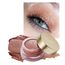 Oulac Glitzer Lidschatten Pfirsich| Hochpigmentierter Creme-Lidschatten| Wasserfest & Langlebig| Metallisch schimmernde Finish| Verblendbar & Faltenfreies Augen-Makeup|Vegan |06g (08)