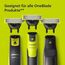Philips OneBlade 360 Klingen - 3x 360-Ersatzklingen, 1x einstellbarer 5-in-1-Kammaufsatz zum Trimmen, Stylen und Rasieren, QP437/50