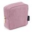MAGEFY Kleine Make-up Tasche für Geldbeutel Mini Make-up Pouch Cord Kosmetik Tasche für Frauen Mädchen (Rosa)