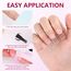 Makartt UV LED Nail Lamp - Gooseneck UV Lampe for Gel Nägel Cordless, Rechargeable USB 30W Dryer LED Lamp with Auto Sensor 4 Timer Settings, Fast Curing Lampe für 3D Nail Art Polish