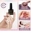 Shining She UV Nagellack,10 Farben Nude Beige Rot Dunkelviolett Dunkelrot Braun Golden Glitzer Gel Nagellack Soak-Off UV nagellack Set für Anfänger DIY Nail Art Set,8ml