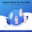 Modelones UV Nagellack Blau, Dunkelblau Glitzer 6 Farben Gellack UV Gel Nagellack Set LED Soak Off Gelnägel Nail Polish für Nail Art Nageldesign