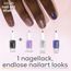essie Nagellack ̶ Nr. 10 Ink jelly, Nagellackfarbe in Grau, essie jelly gloss Kollektion, 13,5 ml