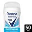 Rexona Nonstop Protection Deo Stick Cotton Dry Anti Transpirant mit 72 Stunden Schutz vor Schweiß und Körpergeruch 50 ml