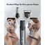 Intimrasierer Mann, kensen 2 in 1 Rasierer Herren Intimbereich Wasserdicht Körperrasierer Herren Typ-C Bodygroom Herren Nass Trocken Intim Rasierer Männer Beine Brust Achselhöhle Leiste Aufsteckkämme