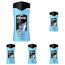 Axe 3-in-1 Duschgel & Shampoo Ice Chill für langanhaltende Frische und Duft nach der Dusche dermatologisch getestet 250 ml (Packung mit 5)