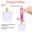 Leikedun 5 Stück 5ml Parfümzerstäuber, Nachfüllbare Parfüm Zerstäuber Taschenzerstäuber, Mini Portable Sprühflaschen, Leere Spray Fläschchen Flakon Atomizer mit Fenster für Unterwegs (5pc 5ml)