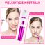Nasenhaartrimmer Frauen, Damen Schmerzloser Ohr- und Nasenhaartrimmer für Frauen, Augenbrauen Gesicht Ohr Haarschneider Nasenhaarschneider Professionell Wasserdicht, Rose Lila
