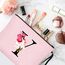 Vavabox A-Z Personalisierte Kosmetiktasche-Geburtstagsgeschenke Für Frauen, Mütter, Beste Freundinnen Und Brautjungfern (Y, Pink)