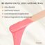 KOTAMU Rose Wachs für Haarentfernung, 450g Pink Waxing für Gesicht Augenbrauen Beine Arme Bikini Full Body Sensible Haut ohne Wachsstreifen, Wax für Mann Frau Hause und im Salon