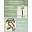 Rena Chris Jade Gua Sha Stein und Gesichtsroller, Natürliche Jade Roller und Gua Sha Set zur Kieferkonturierung und Schwellungsreduzierung – Hautpflegegeschenk