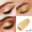 Oulac Glitzer Lidschatten Gold | Hochpigmentierter Feine Textur | Wasserfest & Langlebig | Metallisch schimmernde Finish | Verblendbar & Faltenfreies Augen-Makeup | Vegan | 06g (17) Spiritual Gold