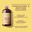 Shea Moisture Jamaican Black Castor Oil Strength & Restore Shampoo, 384 ml – Für geschädigtes und schwaches Haar