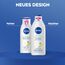 NIVEA Body Lotion Lemongrass & Pflege, Körpercreme mit Tiefenpflege Serum für 72h Feuchtigkeit, Körperlotion mit Sesamöl und erfrischendem Duft (400 ml)