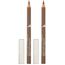 Manhattan Brow'Tastic Augenbrauenstift – Hellbrauner Eyebrow Pencil mit auffüllenden Fasern für dichter wirkende, definierte Augenbrauen – Farbe Light 001 – 1 x 1,1g (Packung mit 2)