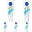 NIVEA Soft Erfrischende Feuchtigkeitscreme, leichte Creme mit Vitamin E und 100% natürlichem Jojoba-Öl, schnell einziehende Hautcreme für intensive Feuchtigkeit (75 ml) (Packung mit 5)