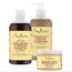 SheaMoisture Jamaican Black Castor Oil Haarpflege-Bundle Shampoo 1x 384ml, Spülung 1x 384ml, Treatment Maske 1x 355ml für natürliches, chemisch behandeltes oder hitzegestyltes Haar - 3 Stück