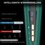 Air Haarglätter, PARWIN PRO BEAUTY Ionen Air Glätteisen, Nass bis Trocken, Ohne Heizplatten, Glätten mit Luft, Max.ca. 160 ℃, für Mittleres Haar und Langes Haar(35-75cm), 1200W, Dunkelgrün