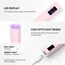 Mini UV Lampe für Gelnägel, UV Lampe für Nägel mit Ständer Wiederaufladbar, kleine UV Nagellampe Tragbar, 2 Timer-Modi Nageltrockner für Gel-Nagellack, Gel Nagellack Trocknergerät Rosa