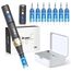 Dr. pen Ultima A8S Microneedling Pen – Innovatives Zwei-Ersatzkopf-Design: kabelgebundener Modus für langanhaltende Nutzung & drahtloser Modus ideal für Ausflüge/Reisen, mit 7 Typen Ersatzpatronen