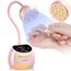Makartt UV Lampe für Gelnägel - Gooseneck UV Lampe Nägel Cordless, Rechargeable USB 39W Dryer LED Lamp with Auto Sensor 4 Timer Settings, Fast Curing für 3D Nail Art Polish (Glazed Pink)