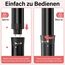 Onftrym Lockenstab Lockenstäbe 3 Fässer Welleneisen 5 in 1,Lockenstab mit Verschiedenen Aufsätzen für Großer Wellen,160-230℃ Einstellbar Welleneisen Für Haare,Keramik Curling Iron mit Handschuh & Clip