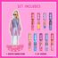 Townley Girl's Barbie 11-teiliger Lipgloss pflanzlicher feuchtigkeitsspendender Acryl Halter, geeignet für Mädchen, Kinder und alle