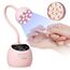 Makartt UV Lampe für Gelnägel - Gooseneck UV Lampe Nägel Cherie Cordless USB 39W Nagellampe Dryer Gel Nagellampe with 4 Times & Auto Sensor Professional Fast Flash Curing Polish Nail Art